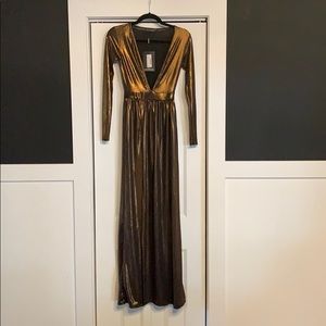Bronze Metallic Maxi